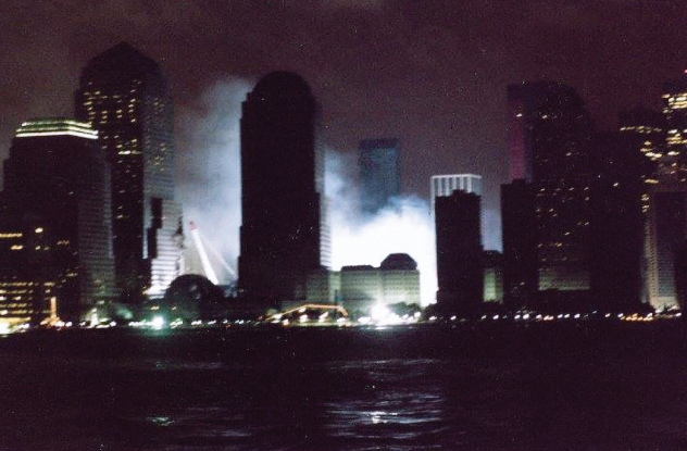 Dr. Ed Harris traveled to Jersey City, N.J. to take a picture of downtown Manhattan on Sept. 13, 2001. Although there were still many unanswered questions at the time, he knew there was a need to “capture the memory.”