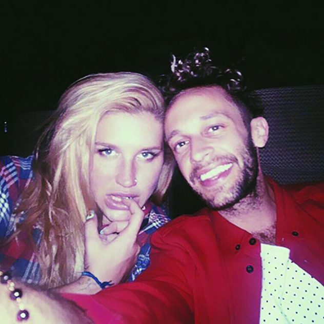 Wrabel and Kesha from Kesha's instagram, @iiswhoiis, Kesha helped promote his latest single.