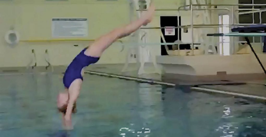 Diving Team Resurrected by Two New Freshmen
