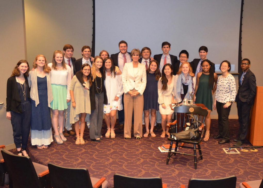 Wells Fellow Program Invites Renowned Political Consultant Mary Matalin
