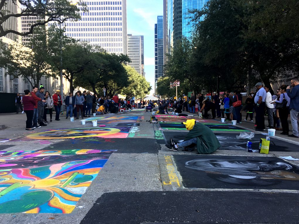 Painting the town in color: Via Colori festival brings color  to downtown