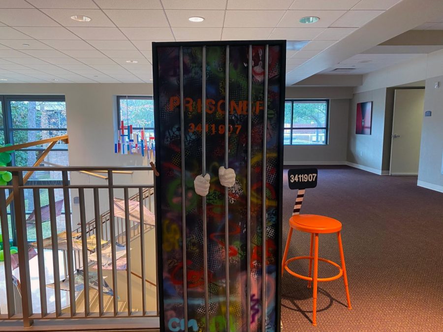 Interim class installs art across school