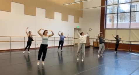 A preview of junior Ella Ducharmes choreography performed by some of the students in advanced dance. 
