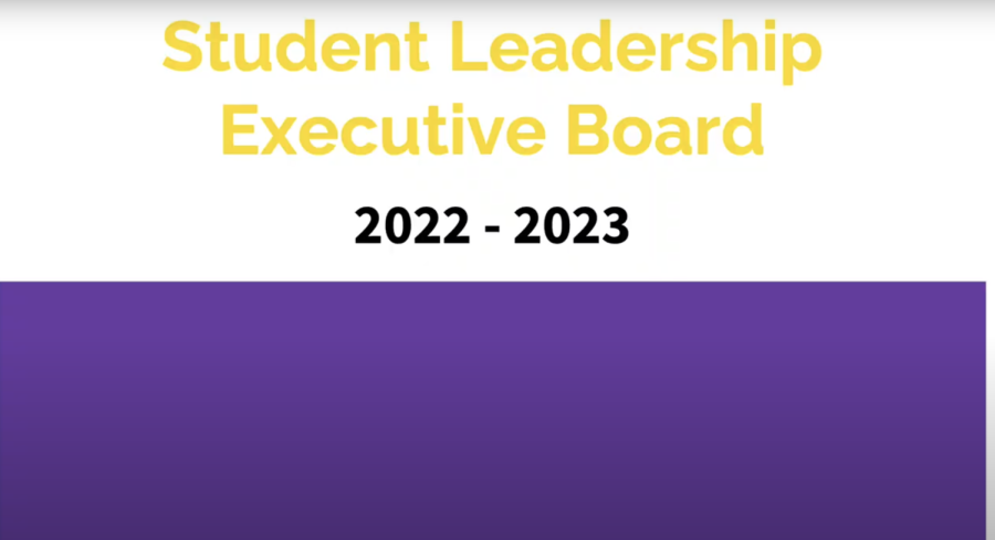 Student leadership board positions were announced.