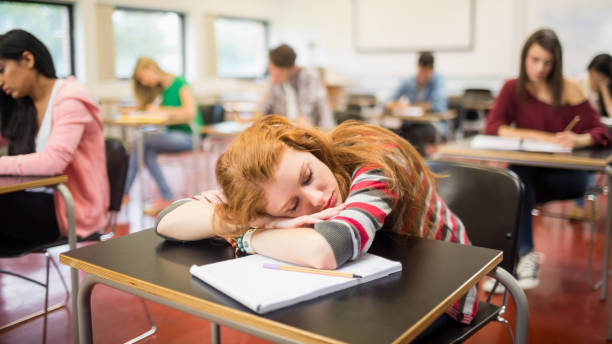 Students snore in psychology class study