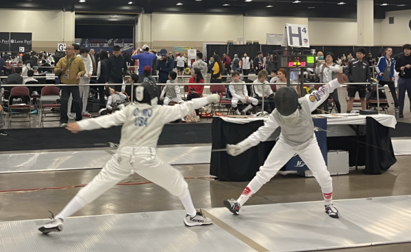 Freshman finds joy through fencing