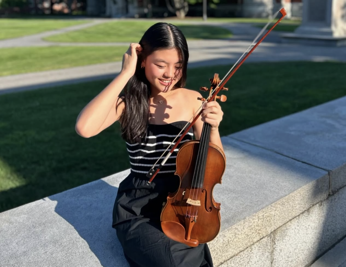 A photo from Maureen Min's music instagram, where she posts her art performances and experiences.